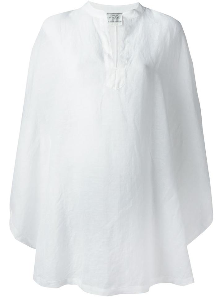 Forte Forte Draped Sleeve Tunic Dress