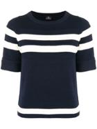 Ps Paul Smith Stripe Detail Knit Shirt - Blue