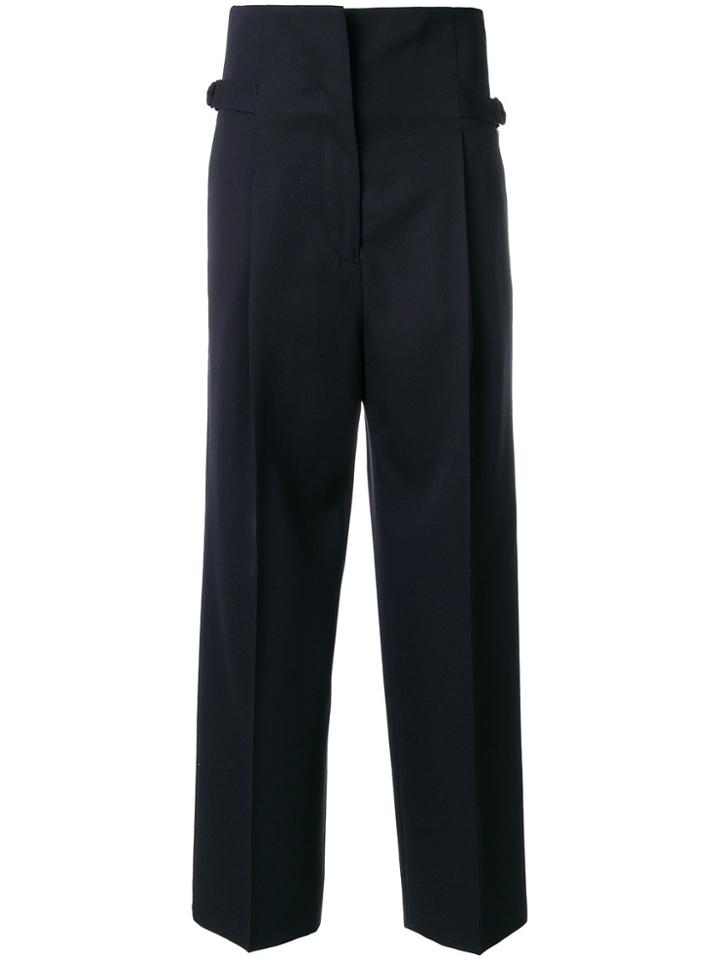Jil Sander Wide Leg Trousers - Blue