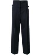 Jil Sander Wide Leg Trousers - Blue