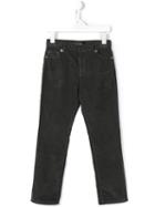 Dolce & Gabbana Kids Corduroy Trousers, Boy's, Size: 10 Yrs, Grey