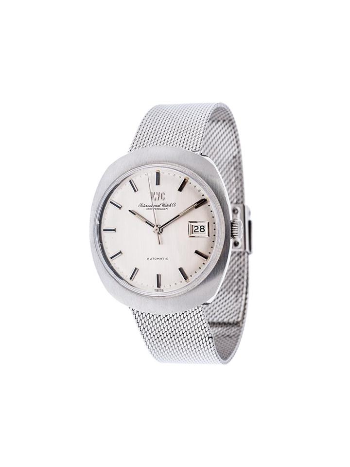 Iwc 'automatic Vintage' Analog Watch, Adult Unisex, Metallic