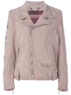 Golden Goose Deluxe Brand Off-center Zip Fastening Jacket - Pink &