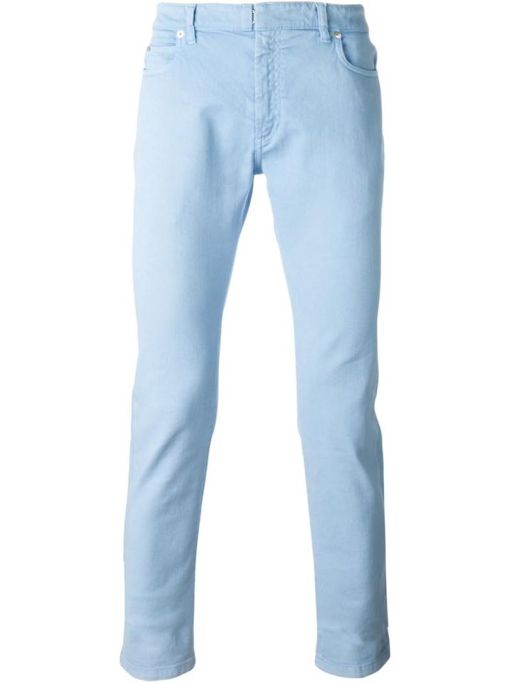 Maison Margiela Classic Skinny Jeans, Men's, Size: 32, Blue, Cotton/spandex/elastane