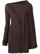 Rick Owens Sisyphus Off-the-runway Cape Tunic - Brown