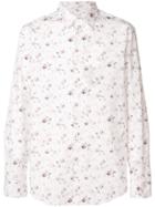 John Varvatos Floral Print Shirt - White