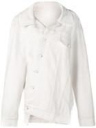 Monse Oversized Denim Jacket - White
