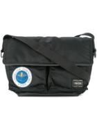 Undercover Crossbody Messenger Bag - Black