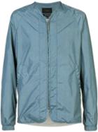 Iise Zipped Lightweight Jacket, Men's, Size: Large, Blue, Nylon/polyester