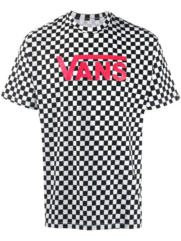 Vans Checked T-shirt - Black