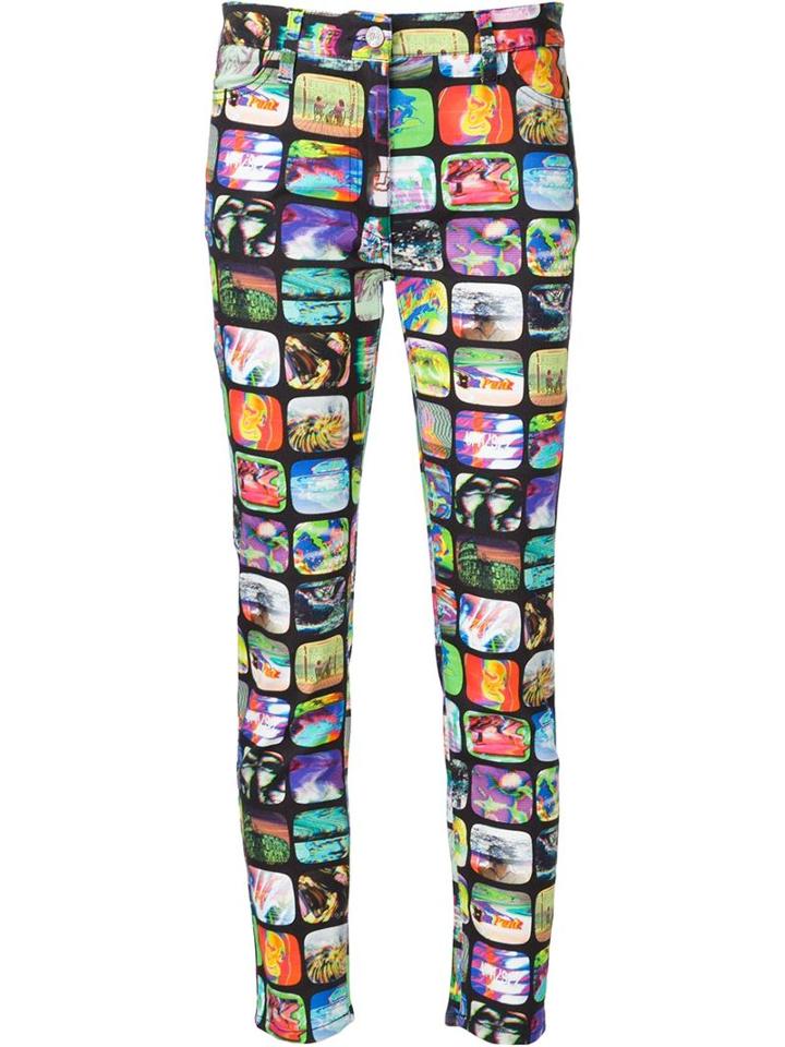 Jeremy Scott Tv Print Jeggings