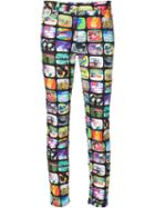 Jeremy Scott Tv Print Jeggings