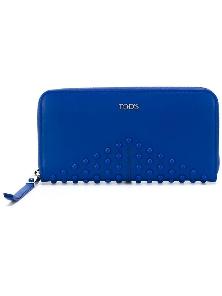 Tod's Studded Logo Wallet