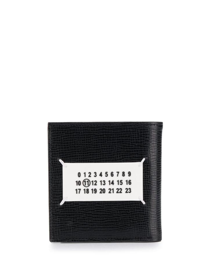 Maison Margiela Grainy Bi-fold Wallet - Black