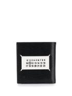 Maison Margiela Grainy Bi-fold Wallet - Black