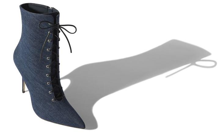 Manolo Blahnik Dancehall Cowgirl Denim