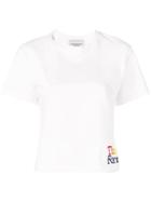 Forte Dei Marmi Couture Embroidered Logo T-shirt - White