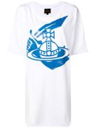 Vivienne Westwood Oversized Graphic Print T-shirt - White