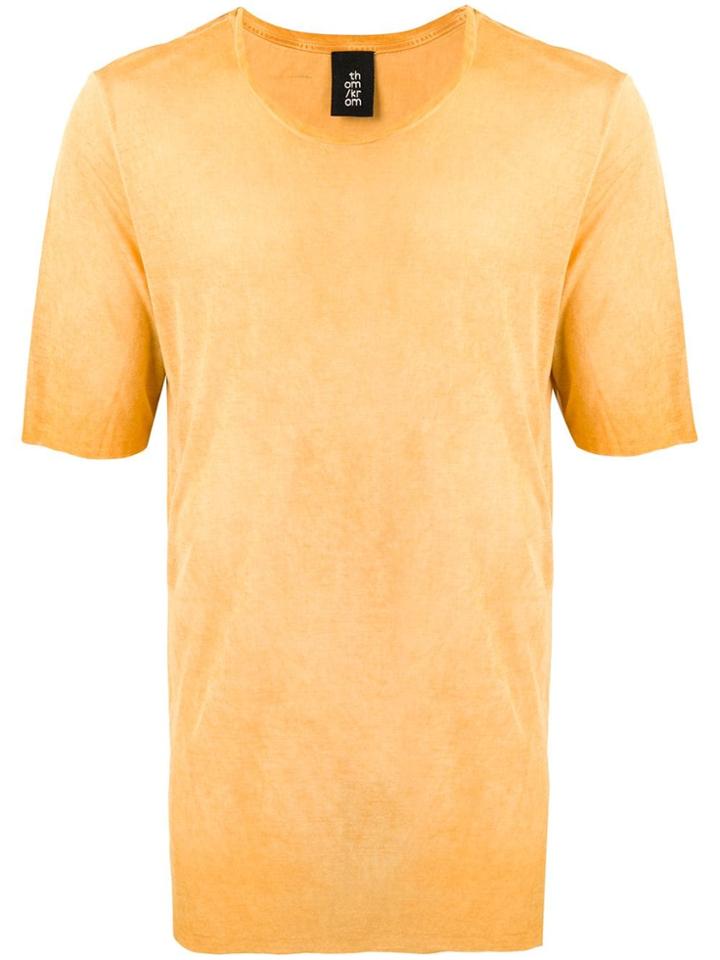 Thom Krom Longline T-shirt - Yellow