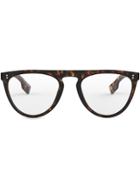 Burberry Eyewear Burberry 0be428130021w54 30021w Dark Havana