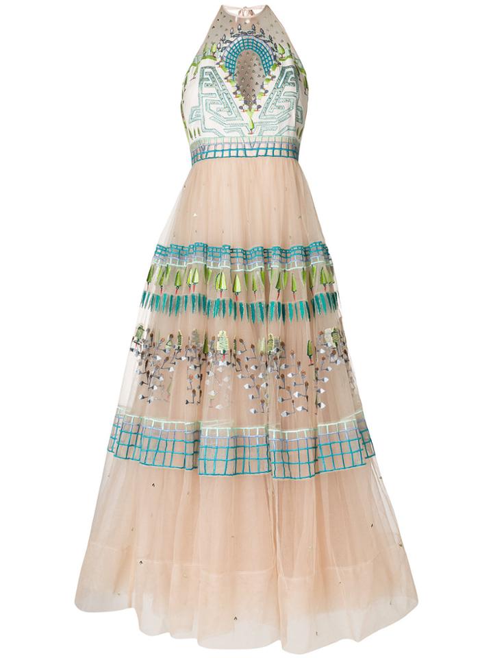Temperley London Maze Dress - Nude & Neutrals