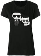 Karl Lagerfeld Karl X Choupette T-shirt - Black