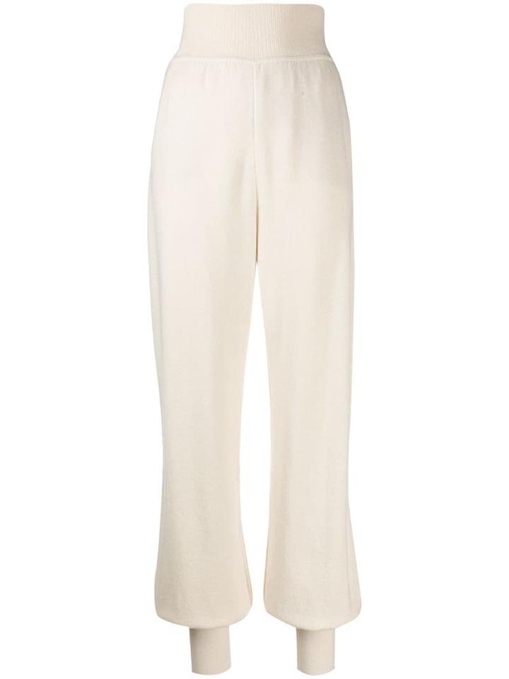 Loro Piana Knitted Track Pants - White