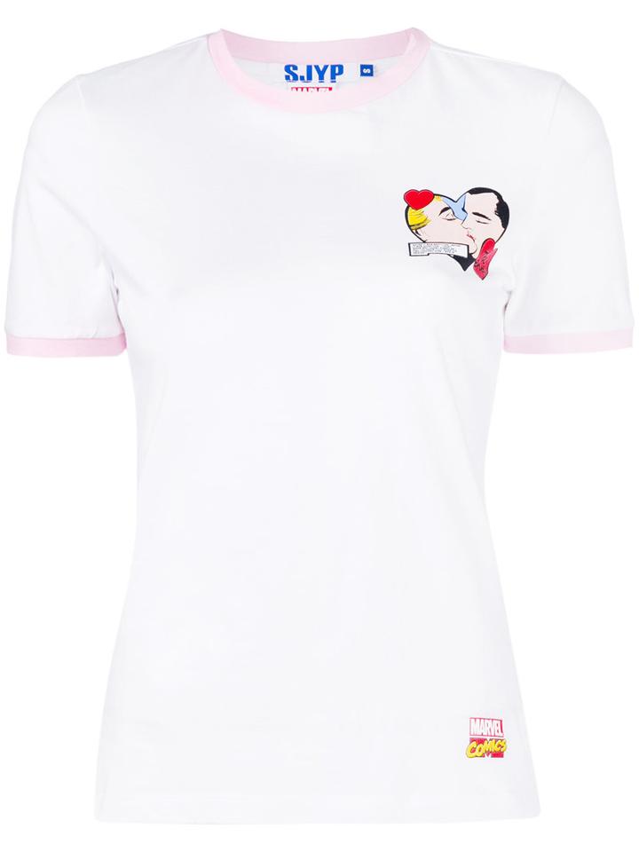 Steve J & Yoni P - The Only Man T-shirt - Women - Cotton - M, White, Cotton