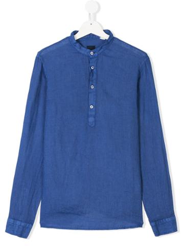 Bugatti Kids Teen Long-sleeve Shirt - Blue