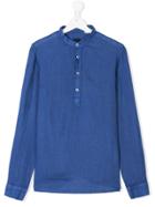 Bugatti Kids Teen Long-sleeve Shirt - Blue