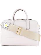 Anya Hindmarch Vere Egg Strap Tote, Women's, Grey, Leather
