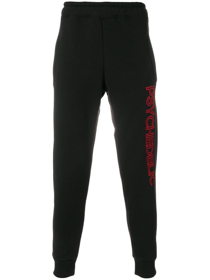 Omc Slogan Track Trousers - Black