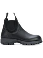 Prada Slip-on Ankle Boots - Black