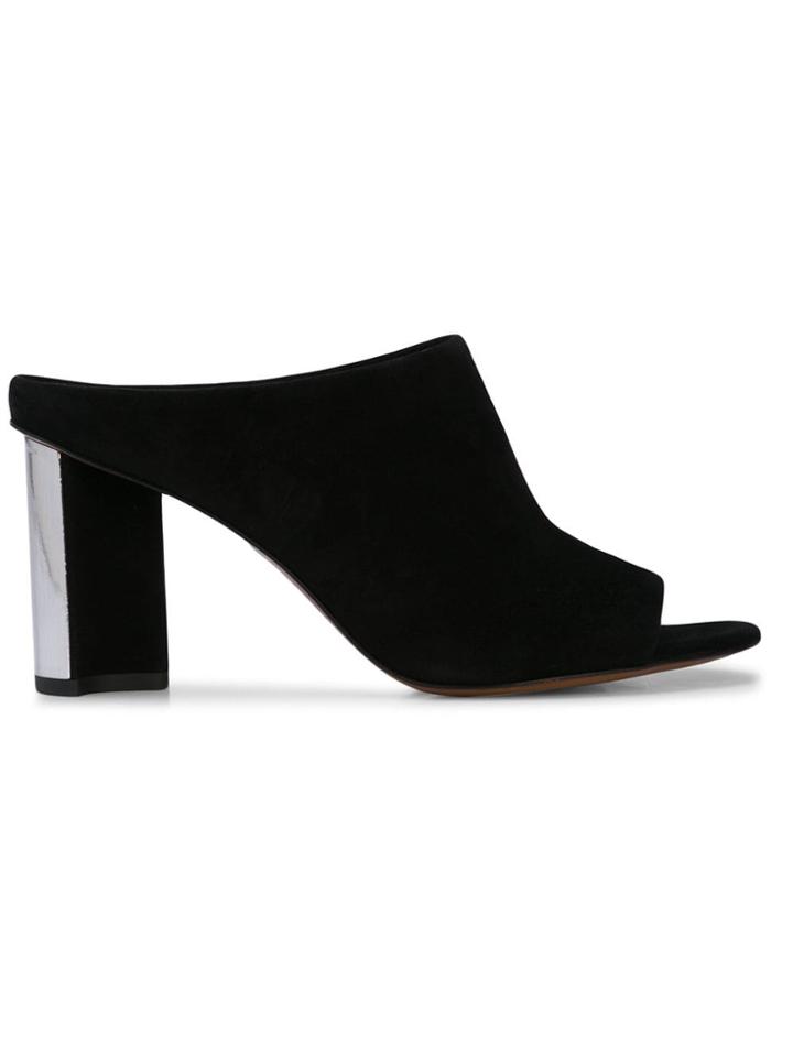 Clergerie Angel Mules - Black