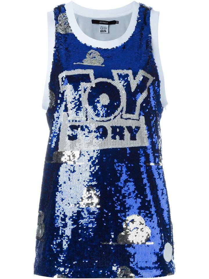 Joyrich 'toy Story' Vest, Women's, Size: Small, Blue, Polyester
