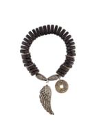 Carole Shashona 'serenity Soul Wing' Diamond Bracelet, Women's, Black