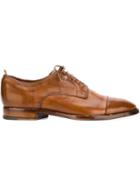Officine Creative Princeton Derby Shoes, Men's, Size: 41, Brown, Calf Leather/leather