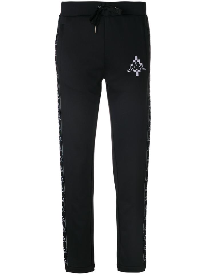 Marcelo Burlon County Of Milan Kappa Track Pants - Black