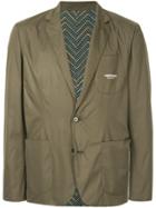 Yoshiokubo Dry Leaf Reversible Jacket - Green