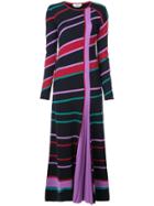 Gabriela Hearst Striped Long-sleeve Sweater Dress - Multicolour