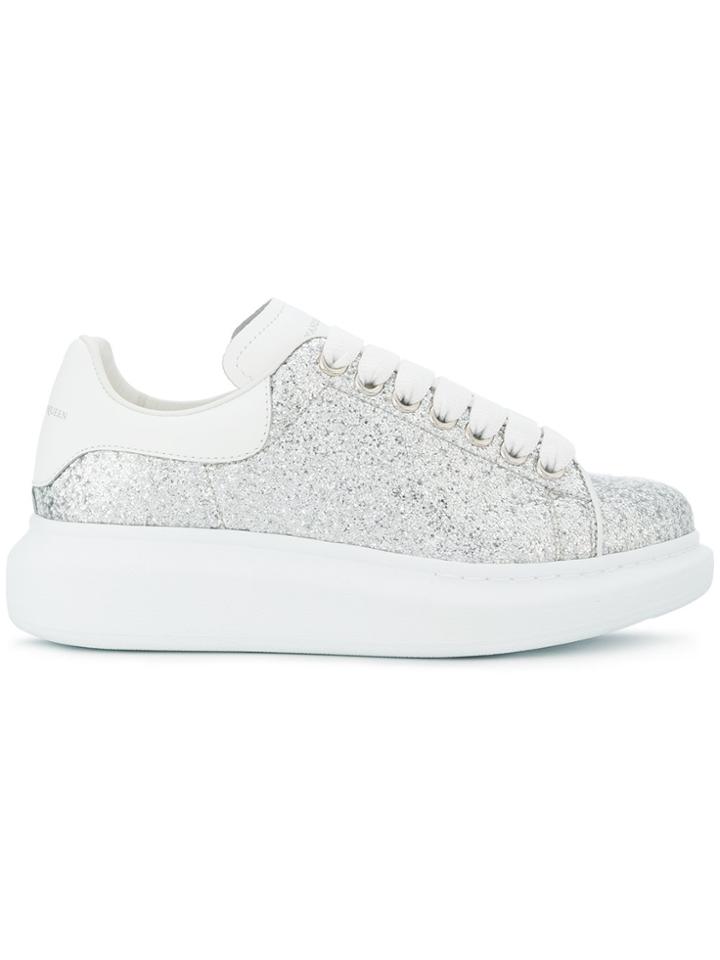 Alexander Mcqueen Oversized Sole Sneakers - Grey