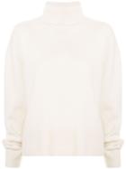 Le Ciel Bleu Oversized Jumper - White
