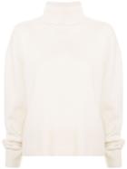 Le Ciel Bleu Oversized Jumper - White