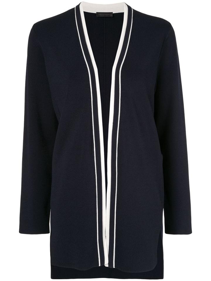 Anteprima Contrast Trim Cardigan - Black