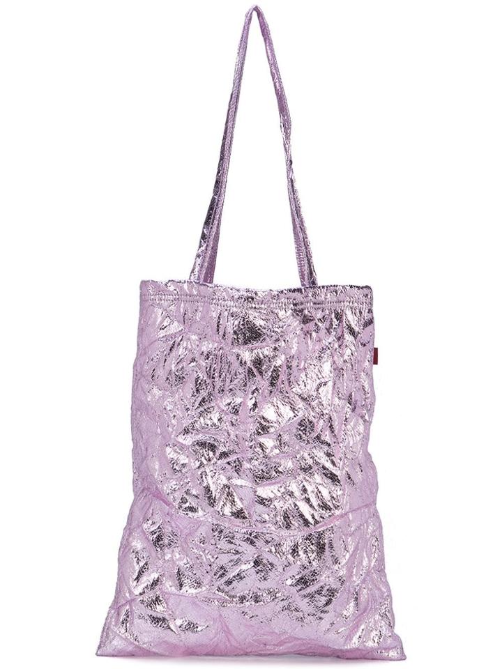 Sies Marjan Crinkled Tote - Pink
