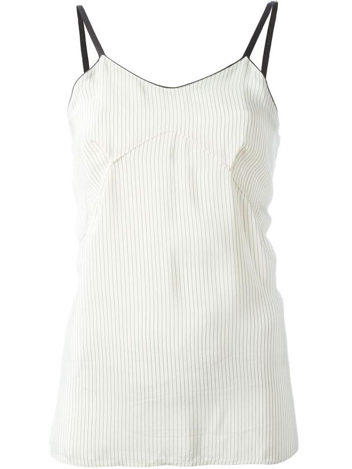 Forte Forte Contrast Strap Top