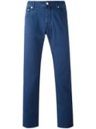 Jacob Cohen - Slim-fit Trousers - Men - Cotton/spandex/elastane - 31, Blue, Cotton/spandex/elastane