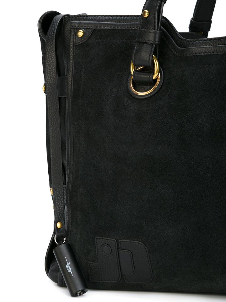 Jérôme Dreyfuss - Emile Tote - Women - Cotton/calf Leather/calf Suede - One Size, Black, Cotton/calf Leather/calf Suede
