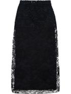 Prada Lace Skirt - Black
