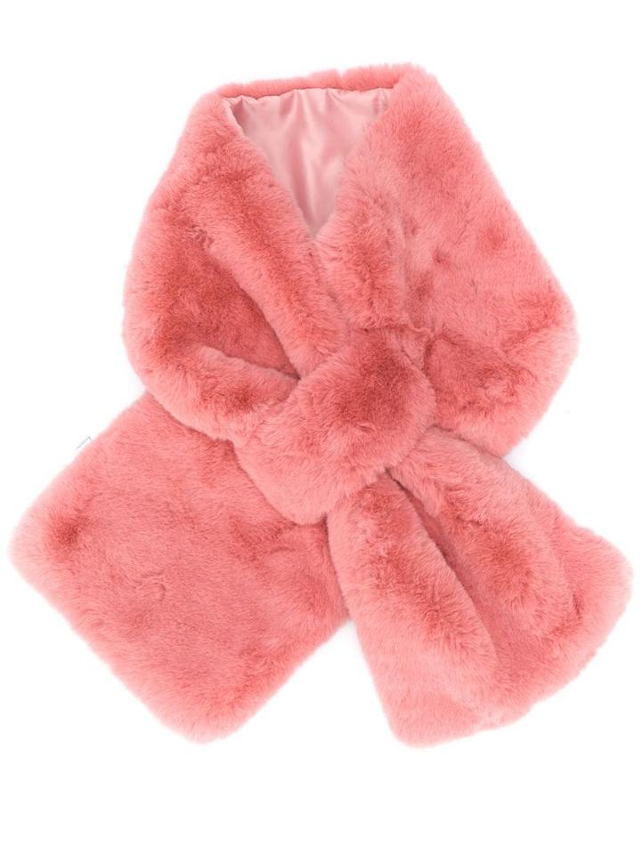 Apparis Faux-fur Scarf - Pink